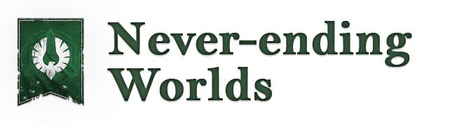 Logo: Never-ending Worlds